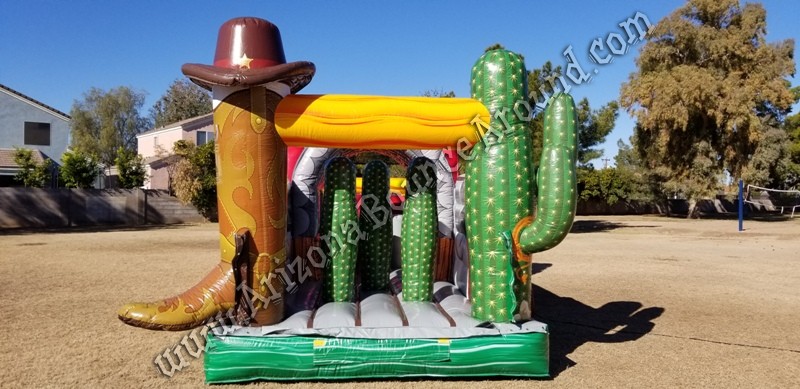 Western themed Inflatable rentals Denver Colorado